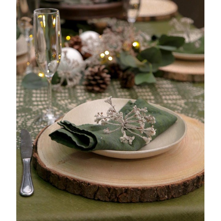 Serviette 100% lin 40x40 cm