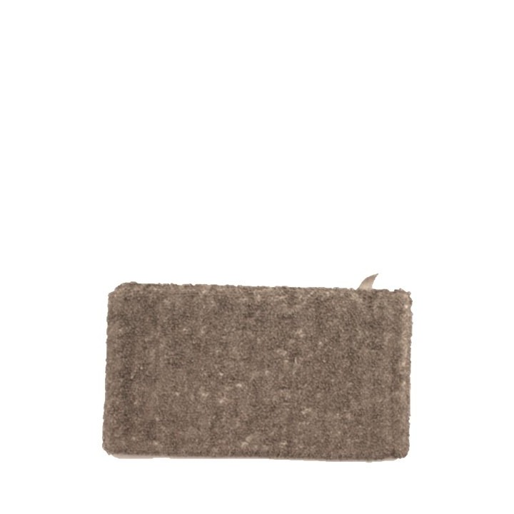 Manipule scrub 60% lin 40% coton couleur naturel 15 x 20 cm