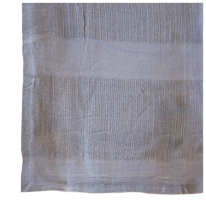 Taupe cotton bedspread 220 x 250 cm