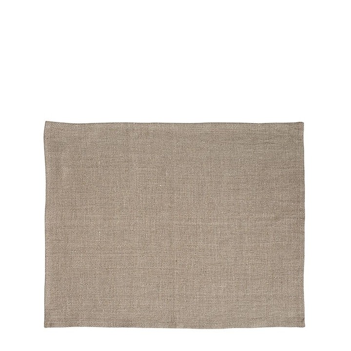 100%linen10 placemat natural color 35 x 50 cm