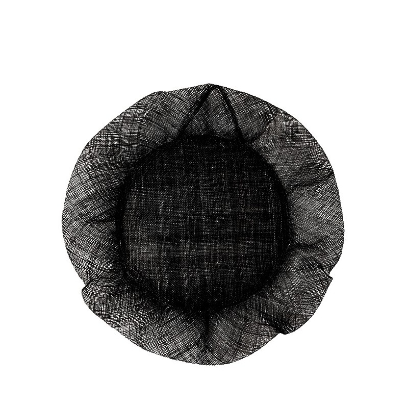 Abaca underplate volant edge