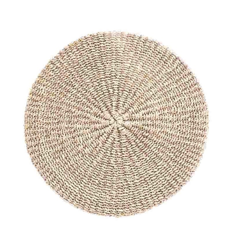 White thick interwoven underplate d38 cm