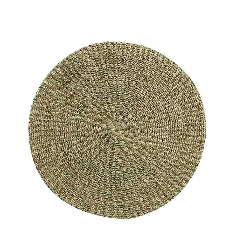 Sottopiatto intreccio spesso abaca col. lino d38 cm