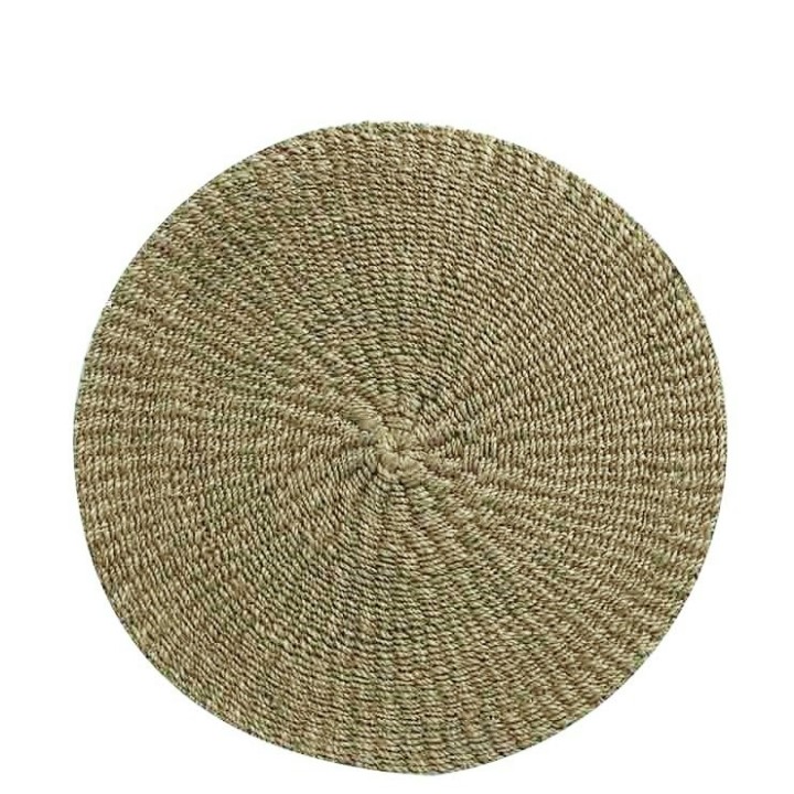 Sottopiatto intreccio spesso abaca col. lino d38 cm