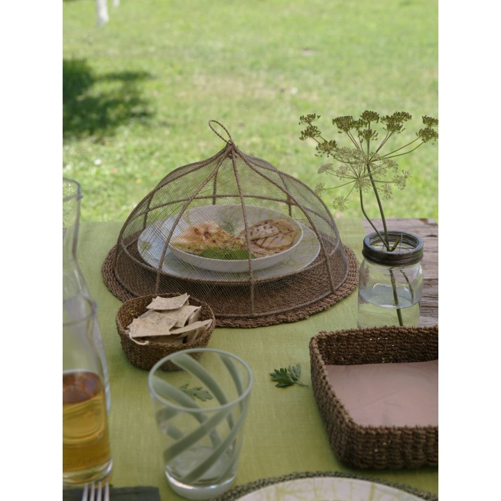 Sous-plat trame epaisse couleur  d38 cm