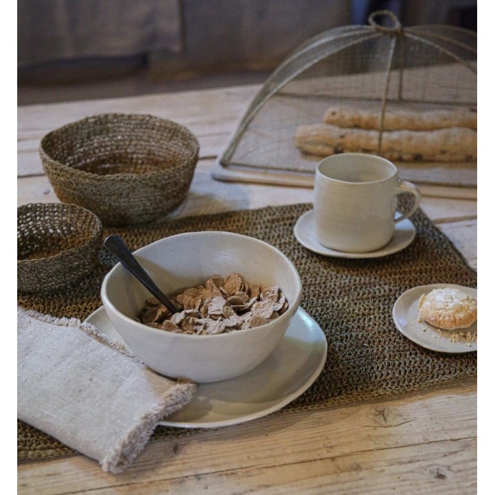 Abaca crochet placemat