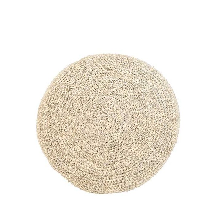 Set de table en crochet d'abaca