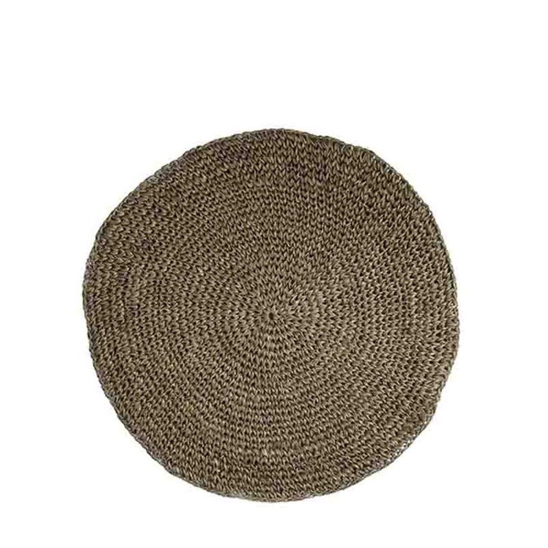 Set de table en crochet d'abaca