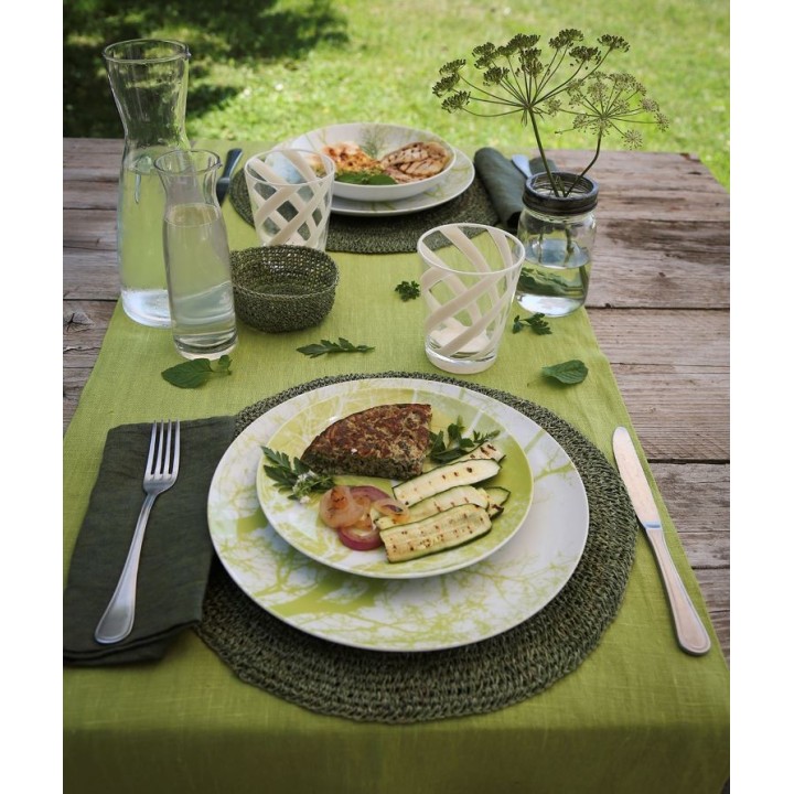 Set de table en crochet d'abaca