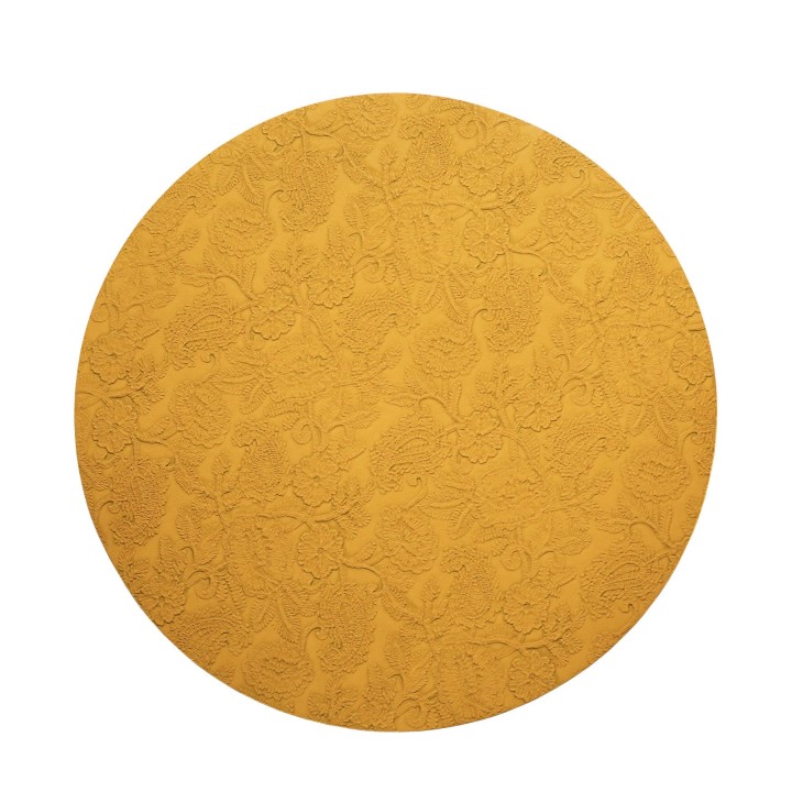 Sous-plat double face en polyurÉthane et deco en relief