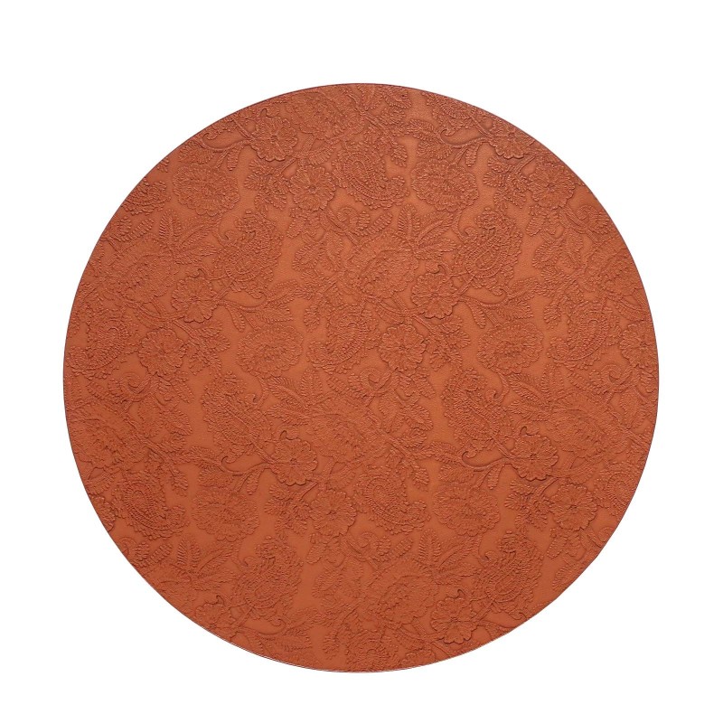 Sous-plat double face en polyurÉthane et deco en relief