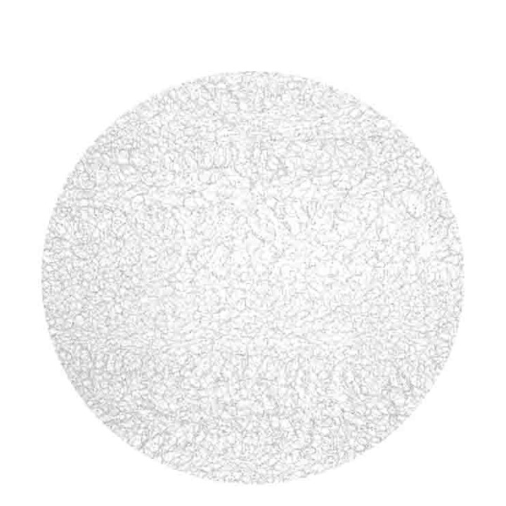 Polyetylene frozen design woven underplate d38 cm