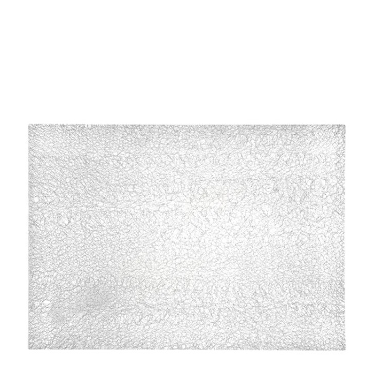 Polyetylene frozen design woven placemat 35 x 50 cm