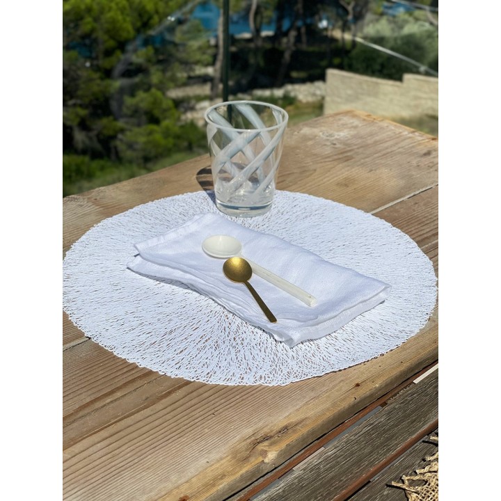 Sottopiatto pvc intrecciato