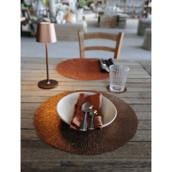Set de table tresse en pvc
