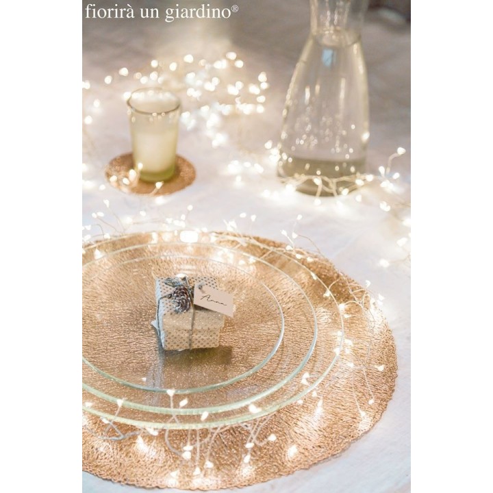 Set de table tresse en pvc