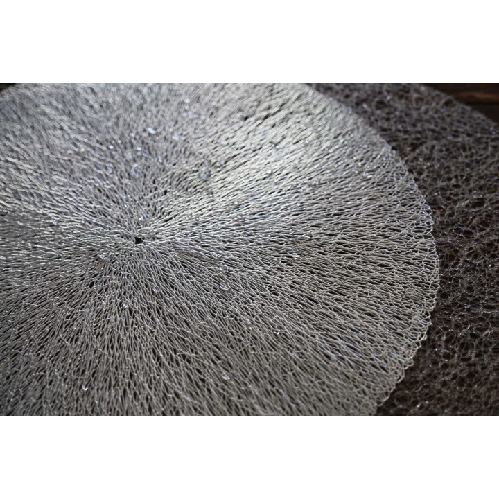 Set de table tresse en pvc