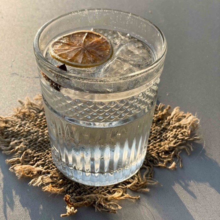 Natural jute square coaster