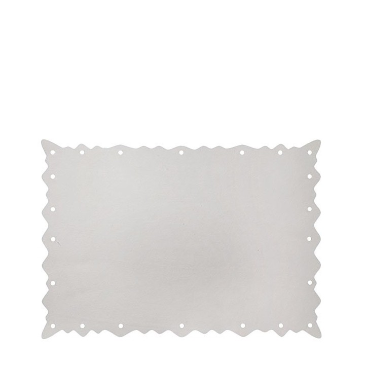 Cellulose fiber placemat cloud 31.5 x 47 cm