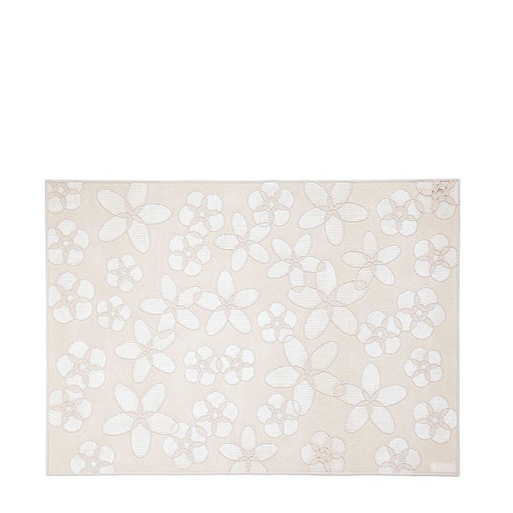 Tovaglietta in pvc con fiori traforati