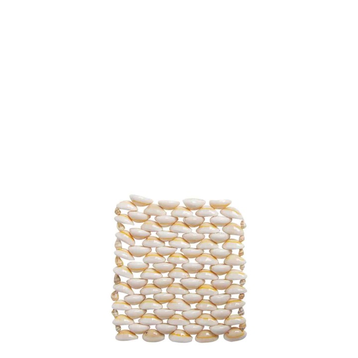 Sottobicchiere conchiglie 10 x 10 cm