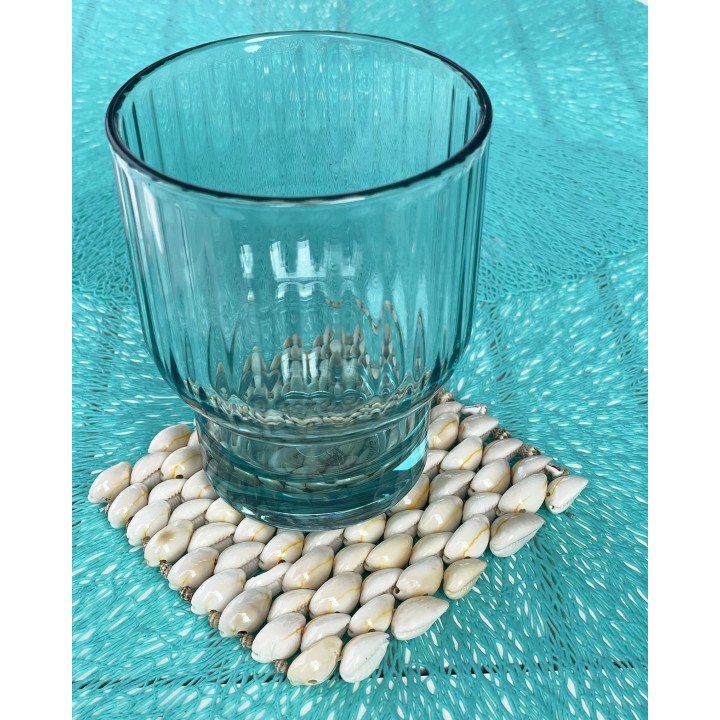 Sottobicchiere conchiglie 10 x 10 cm