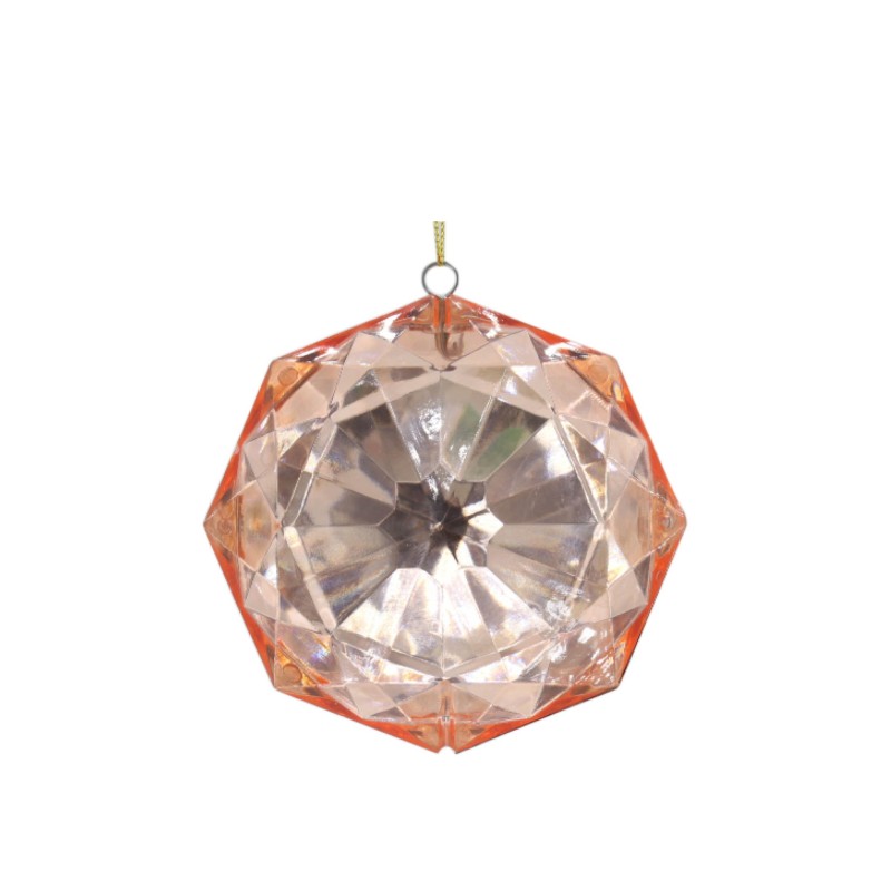 Faceted pendant jewel