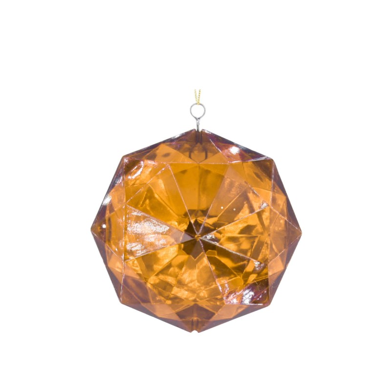 Faceted pendant jewel