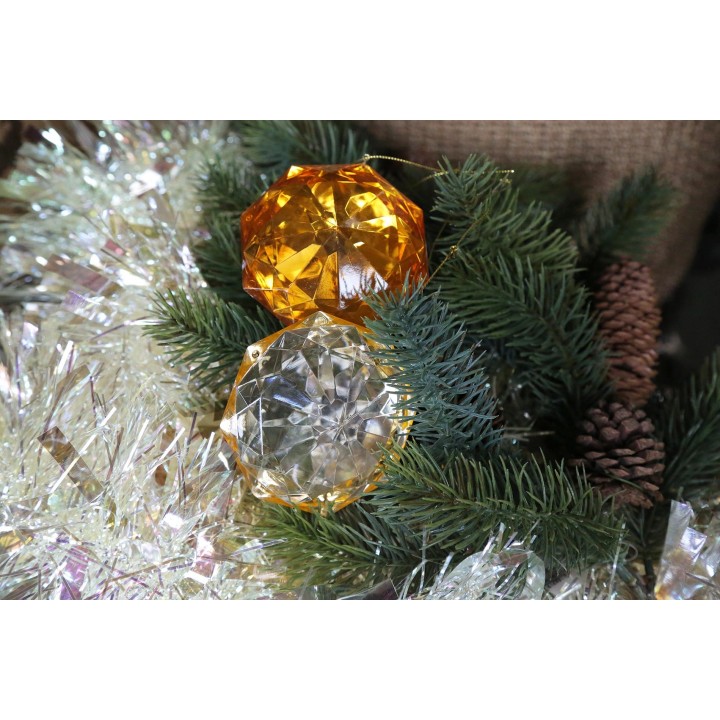 Faceted pendant jewel