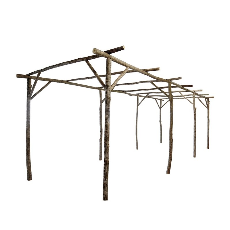 Wooden patio 750 x 240 h250 cm