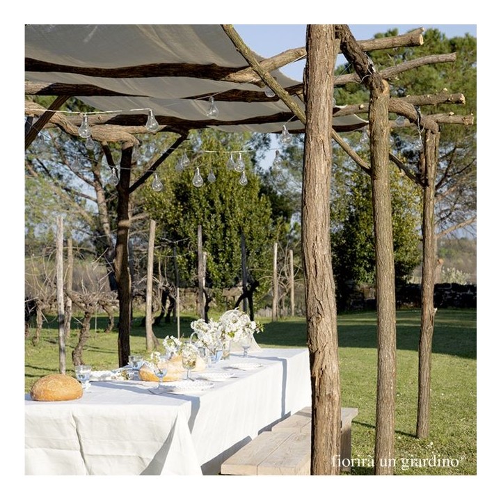 Wooden patio 750 x 240 h250 cm