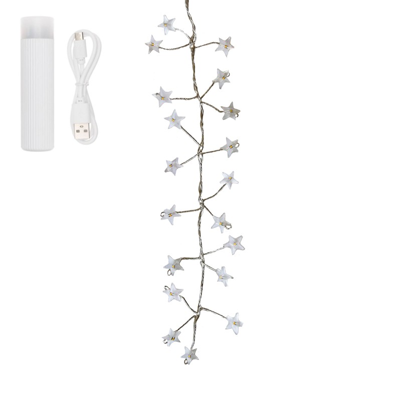 Waterfall 150 stars power bank usb charging 2 m