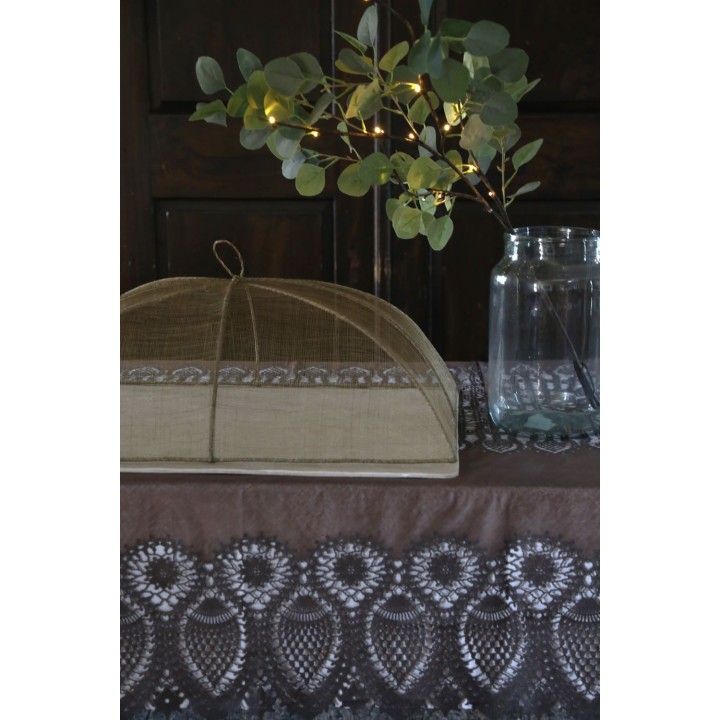 Ramo di eucalipto luminoso 16 led a batteria h100 cm