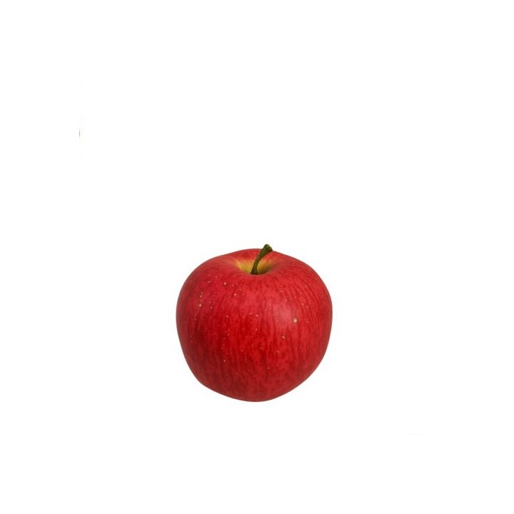 Artificial red apple fruit d9 cm