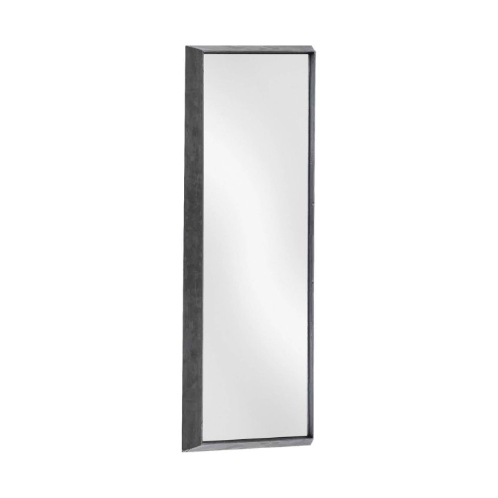 Miroir avec cadre en fer-blanc 40x120 h10 cm