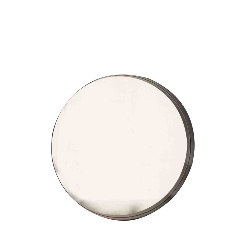Miroir rond en acier d61 cm