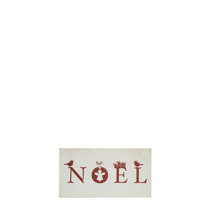 Tablet noel cream background 9 x 17 cm