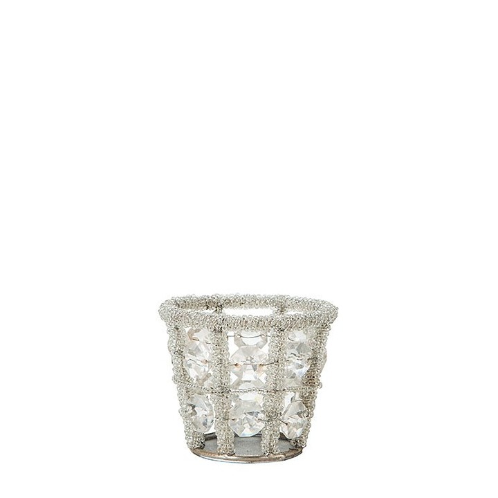 Petit verre modele diamant d5 h6.5 cm