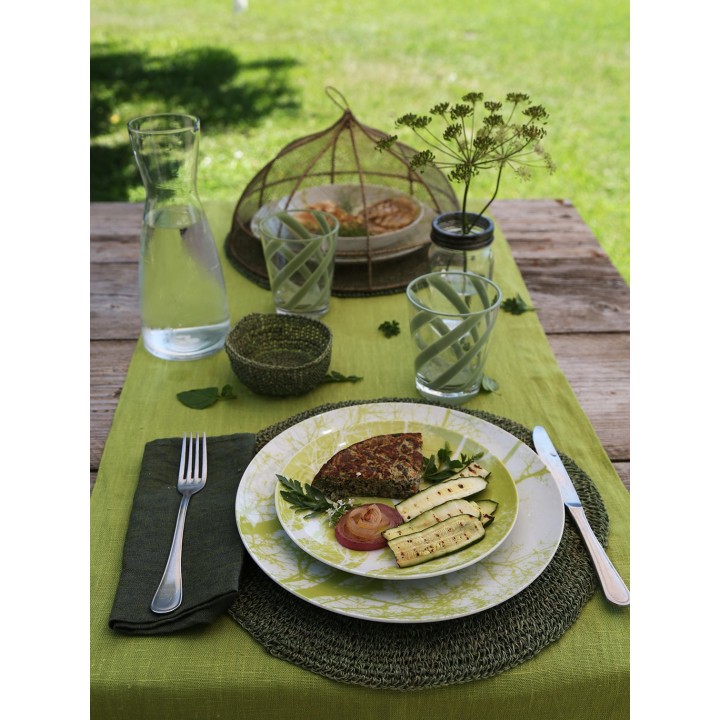 Borosilicate glass double-bottomed pitcher 900 ml h30 cm