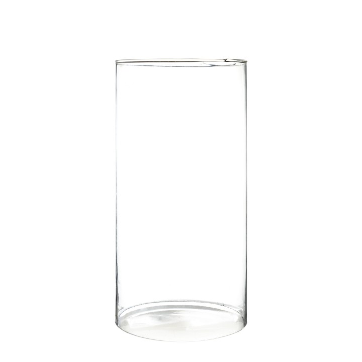Tubo in vetro borosilicato d14 h27 cm