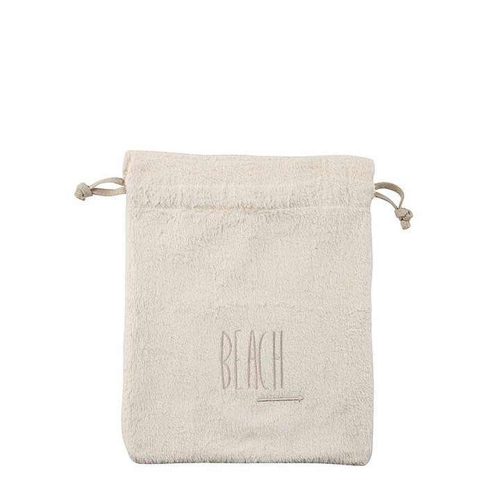 Sac eponge "beach" 28 x 38 cm