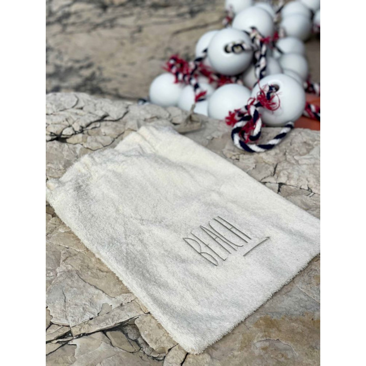 Sponge 'beach' bag 28 x 38 cm