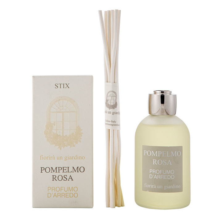 Parfum d'ambiance pamplemousse rose avec baguettes 110 ml
