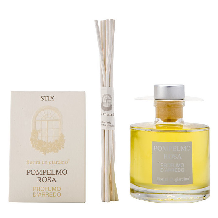 Parfum d'ambiance pamplemousse avec baguettes 200 ml