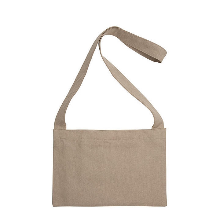 Sac bandouliere en 100% coton avec poche 36 x 23 cm