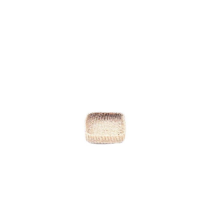 Abaca square basket