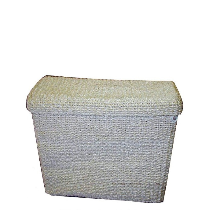 Panier en abaca avec couvercle