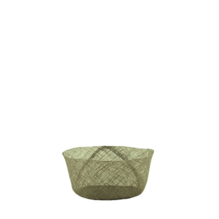 Bol en filet d'abaca simple d15 h7 cm