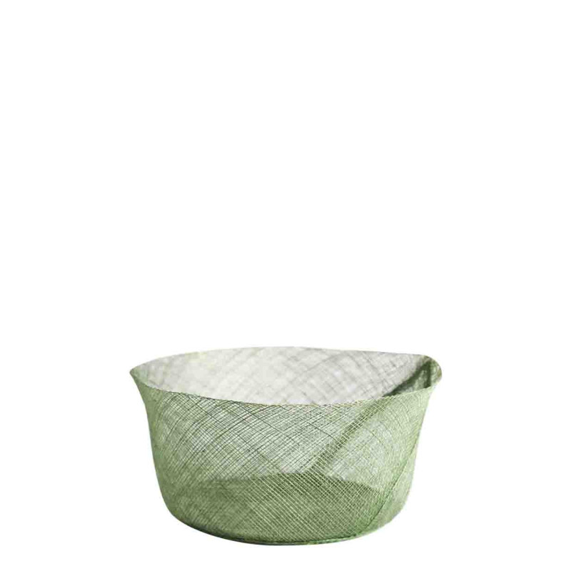 Grand bol en filet d'abaca simple d18 h8 cm