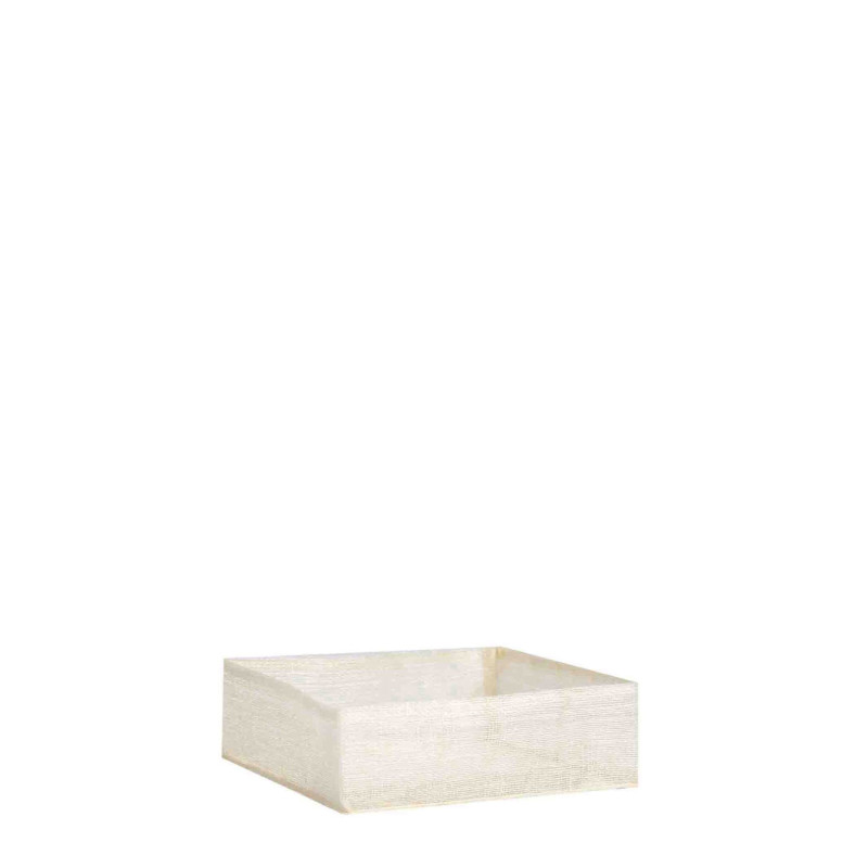 Abaca net napkin holder 16x16 cm